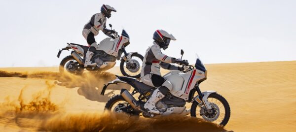 Ducati Desert X dune ride