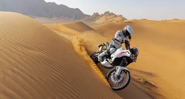 Ducati Desert X dune ride
