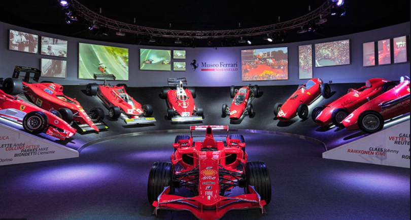 Desmo adventure Museum of Ferrari