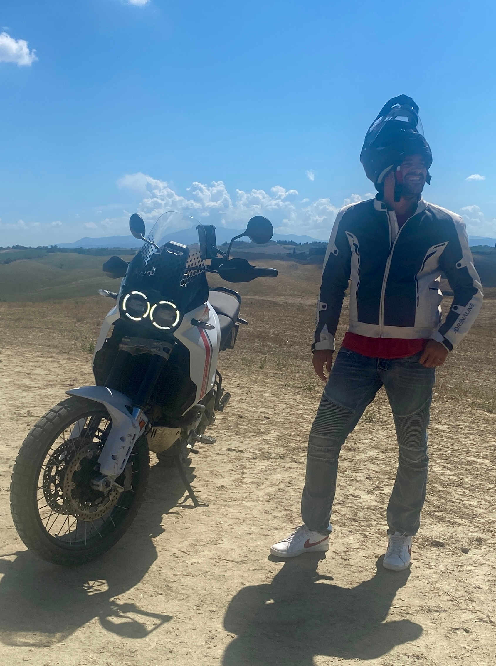 Ducati Desert X Motorbike tour Tuscany